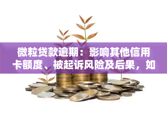 微粒贷款逾期：影响其他信用卡额度、被起诉风险及后果，如何还本金？逾期对孩子升学有影响吗？