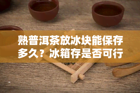 熟普洱茶放冰块能保存多久？冰箱存是否可行？