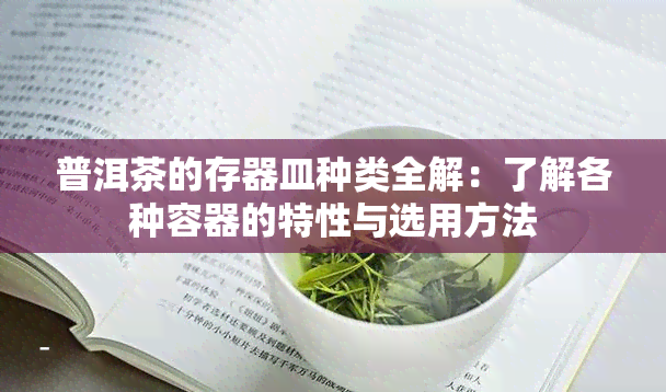 普洱茶的存器皿种类全解：了解各种容器的特性与选用方法