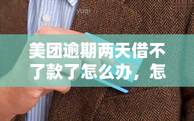 美团逾期两天借不了款了怎么办，怎么回事？还能借出来吗？