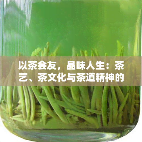 以茶会友，品味人生：茶艺、茶文化与茶道精神的全面探索