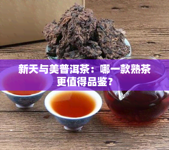 新天与美普洱茶：哪一款熟茶更值得品鉴？