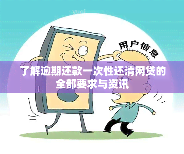 了解逾期还款一次性还清网贷的全部要求与资讯