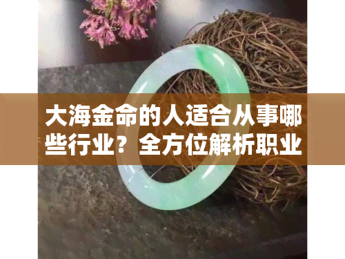 大海金命的人适合从事哪些行业？全方位解析职业选择指南