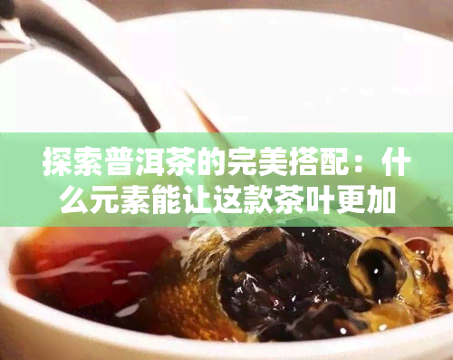 探索普洱茶的完美搭配：什么元素能让这款茶叶更加出彩？