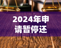 2024年申请暂停还款流程表：详细指南与申请书示例