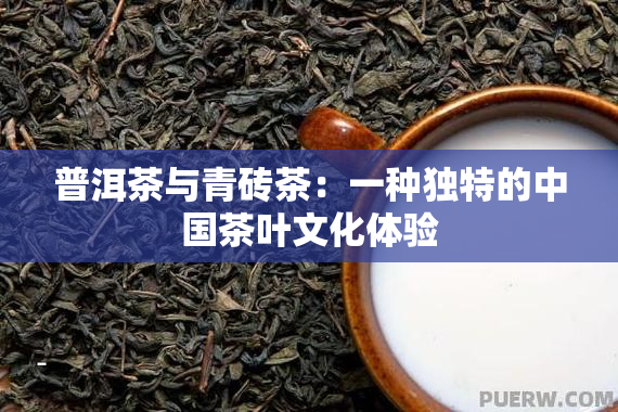 普洱茶与青砖茶：一种独特的中国茶叶文化体验