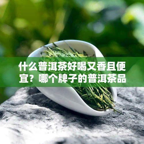 什么普洱茶好喝又香且便宜？哪个牌子的普洱茶品质？