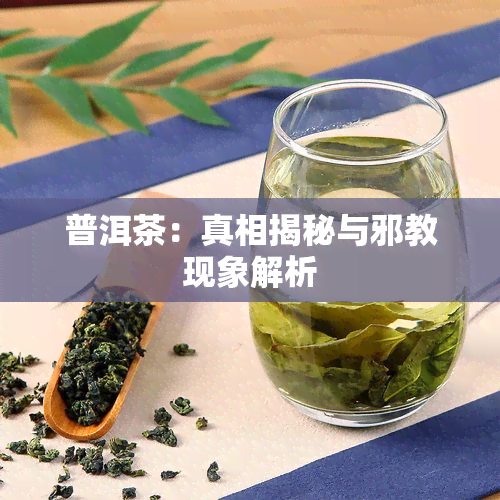 普洱茶：真相揭秘与邪教现象解析