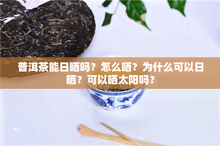 普洱茶能日晒吗？怎么晒？为什么可以日晒？可以晒太阳吗？