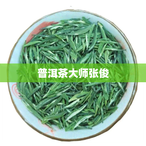 普洱茶大师张俊