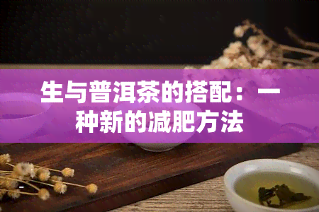 生与普洱茶的搭配：一种新的减肥方法