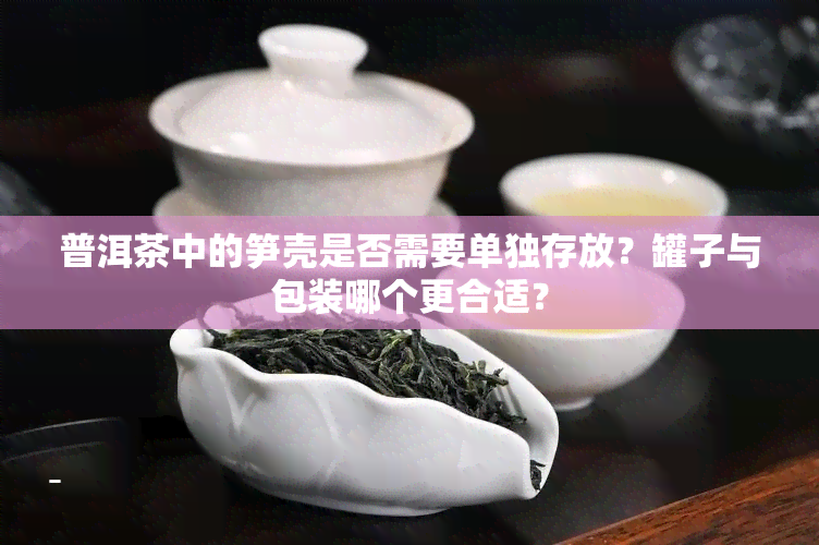 普洱茶中的笋壳是否需要单独存放？罐子与包装哪个更合适？