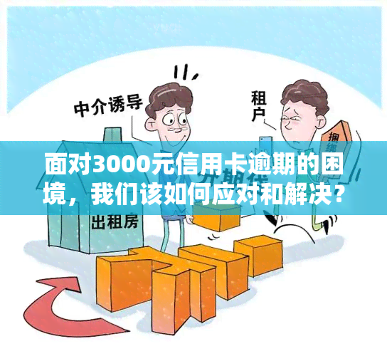 面对3000元信用卡逾期的困境，我们该如何应对和解决？