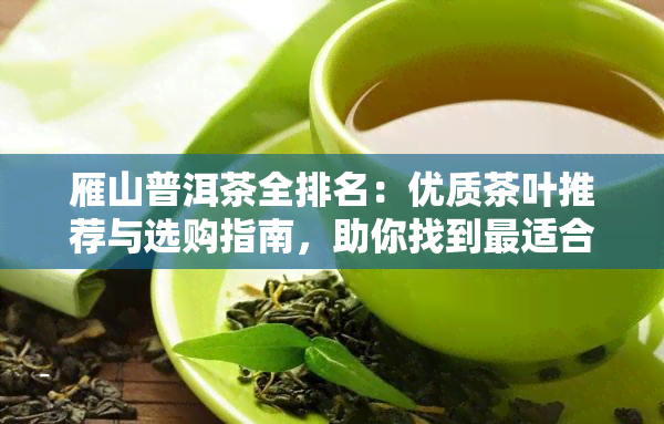 雁山普洱茶全排名：优质茶叶推荐与选购指南，助你找到最适合的普洱茶