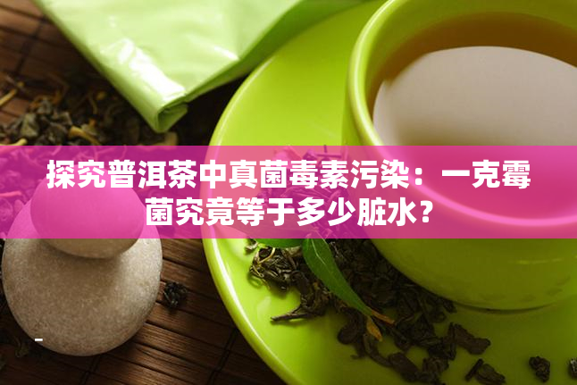 探究普洱茶中真菌素污染：一克霉菌究竟等于多少脏水？
