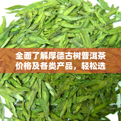 全面了解厚德古树普洱茶价格及各类产品，轻松选购优质茶叶