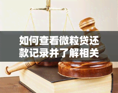 如何查看微粒贷还款记录并了解相关操作步骤？