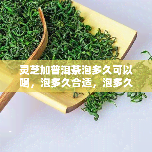 灵芝加普洱茶泡多久可以喝，泡多久合适，泡多久，灵芝泡普洱茶可以吗，灵芝水泡普洱茶的功效