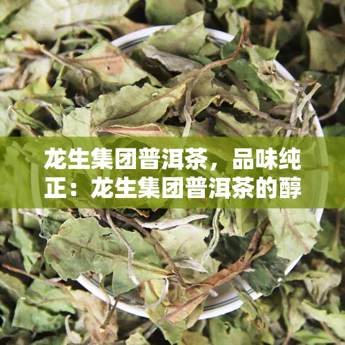 龙生集团普洱茶，品味纯正：龙生集团普洱茶的醇香之旅