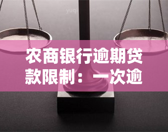 农商银行逾期贷款限制：一次逾期后，是否永久无法申请？解决办法及影响分析