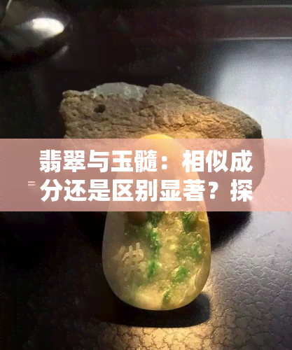 翡翠与玉髓：相似成分还是区别显著？探究这两种宝石的差异