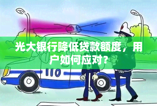 光大银行降低贷款额度，用户如何应对？