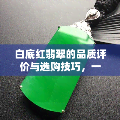 白底红翡翠的品质评价与选购技巧，一篇文章全面解答您的疑问