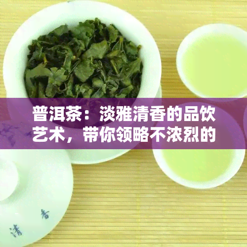 普洱茶：淡雅清香的品饮艺术，带你领略不浓烈的普洱茶之美