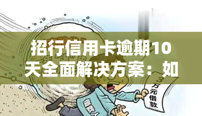 招行信用卡逾期10天全面解决方案：如何停卡、全额还款及避免后续影响