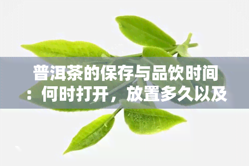 普洱茶的保存与品饮时间：何时打开，放置多久以及如何饮用