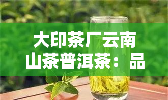 大印茶厂云南山茶普洱茶：品质与口感的完美结合