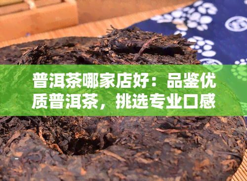 普洱茶哪家店好：品鉴优质普洱茶，挑选专业口感佳的店铺