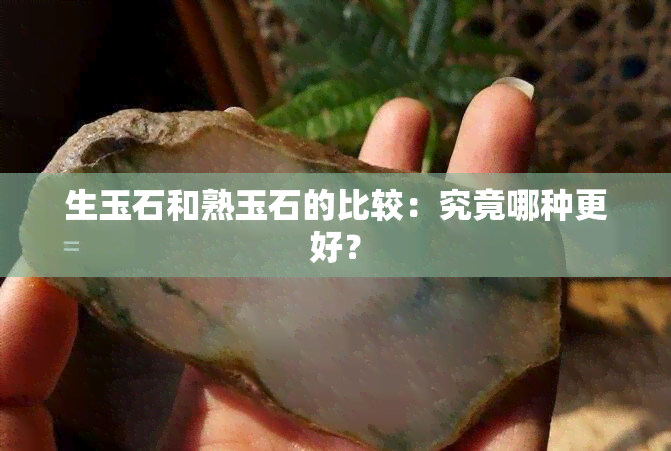 生玉石和熟玉石的比较：究竟哪种更好？