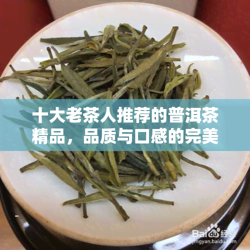 十大老茶人推荐的普洱茶精品，品质与口感的完美融合