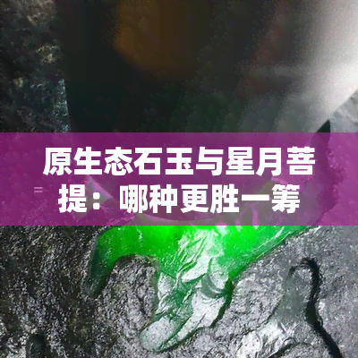 原生态石玉与星月菩提：哪种更胜一筹？