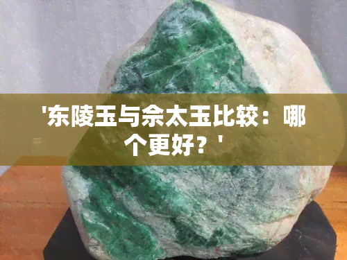 '东陵玉与佘太玉比较：哪个更好？'