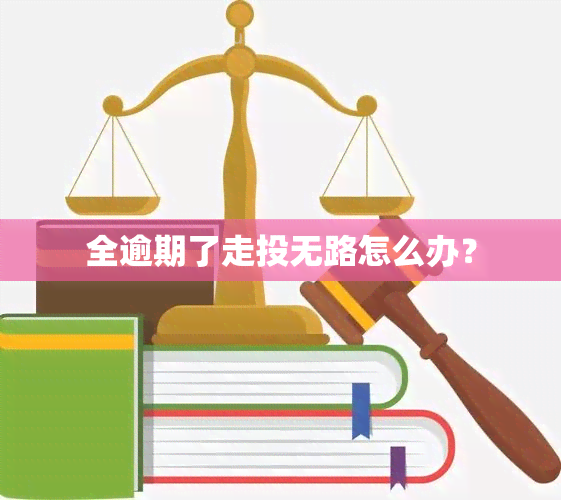 全逾期了走投无路怎么办？