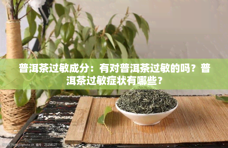 普洱茶过敏成分：有对普洱茶过敏的吗？普洱茶过敏症状有哪些？