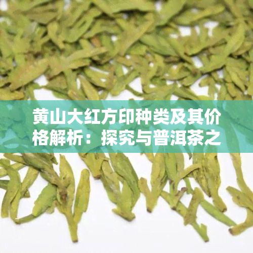 黄山大红方印种类及其价格解析：探究与普洱茶之间的异同