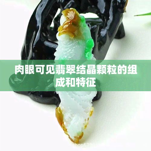 肉眼可见翡翠结晶颗粒的组成和特征