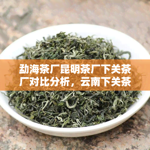 勐海茶厂昆明茶厂下关茶厂对比分析，云南下关茶厂对外贸易有限责任公司