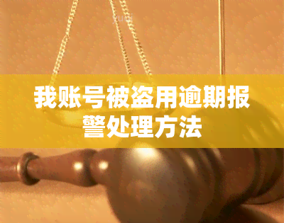 我账号被盗用逾期报警处理方法