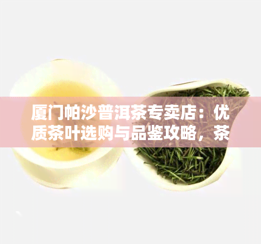 厦门帕沙普洱茶专卖店：优质茶叶选购与品鉴攻略，茶叶爱好者的首选之地