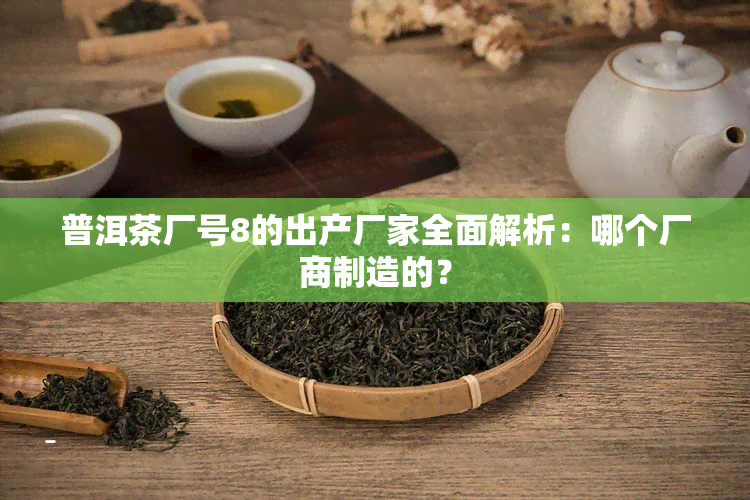 普洱茶厂号8的出产厂家全面解析：哪个厂商制造的？