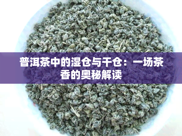 普洱茶中的湿仓与干仓：一场茶香的奥秘解读