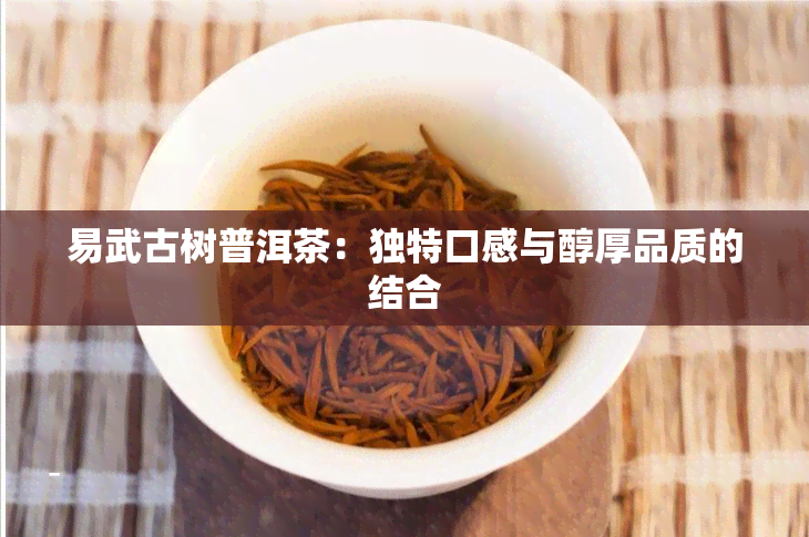 易武古树普洱茶：独特口感与醇厚品质的结合