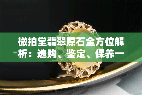 微拍堂翡翠原石全方位解析：选购、鉴定、保养一应俱全