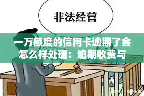 一万额度的信用卡逾期了会怎么样处理：逾期收费与后果分析