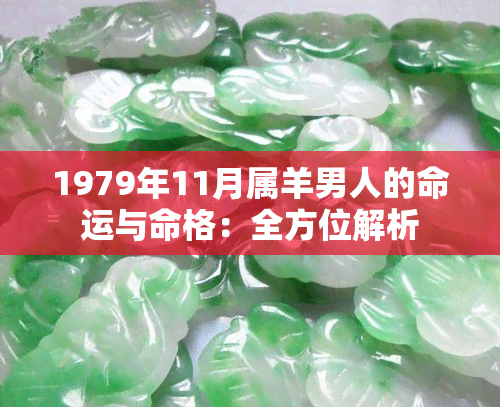 1979年11月属羊男人的命运与命格：全方位解析